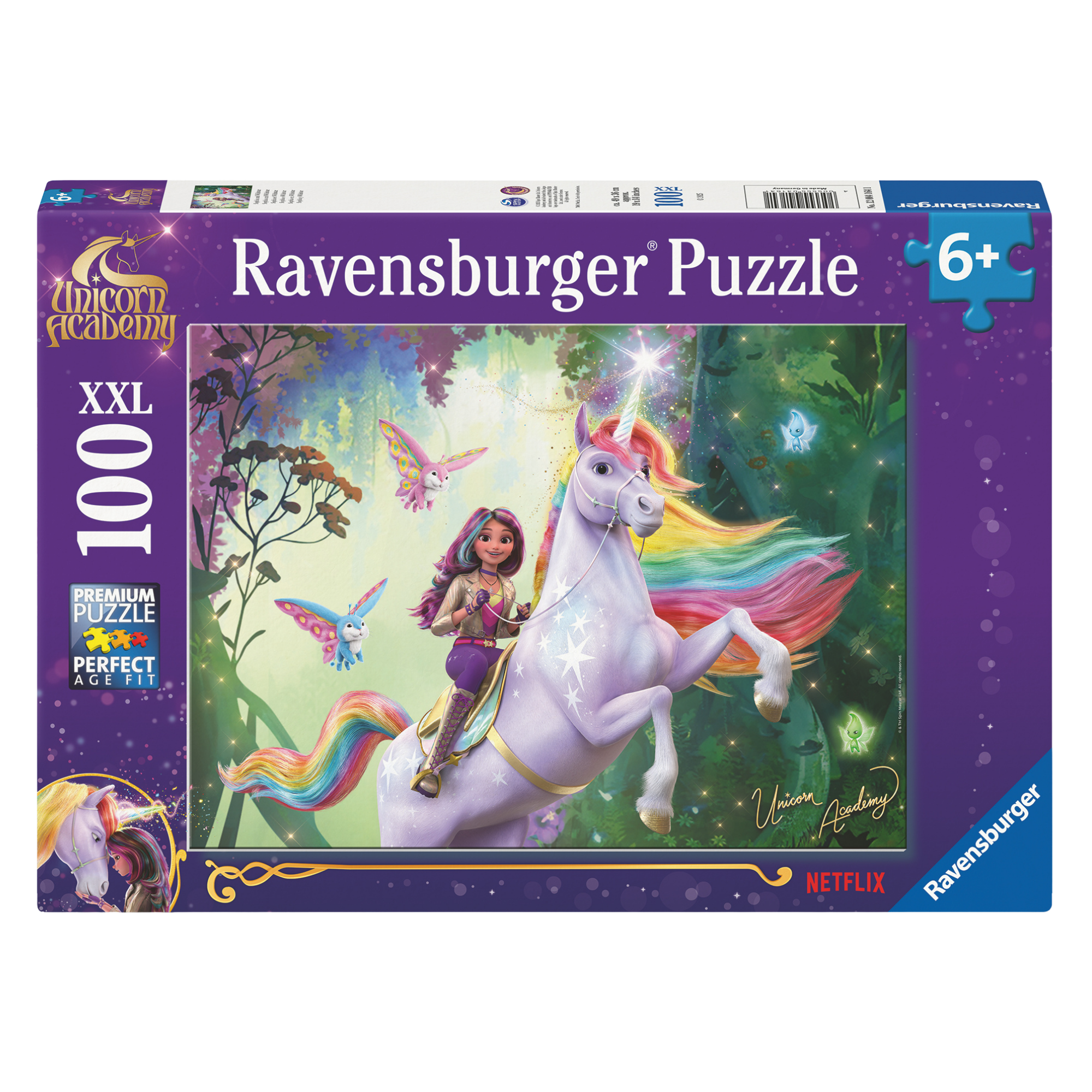 Unicorn Academy - 1000 brikkers puslespill eske
